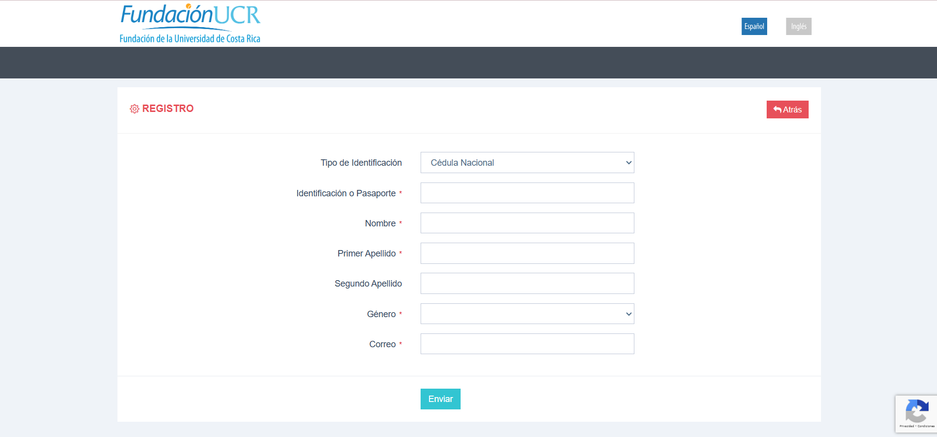 Registrarse
