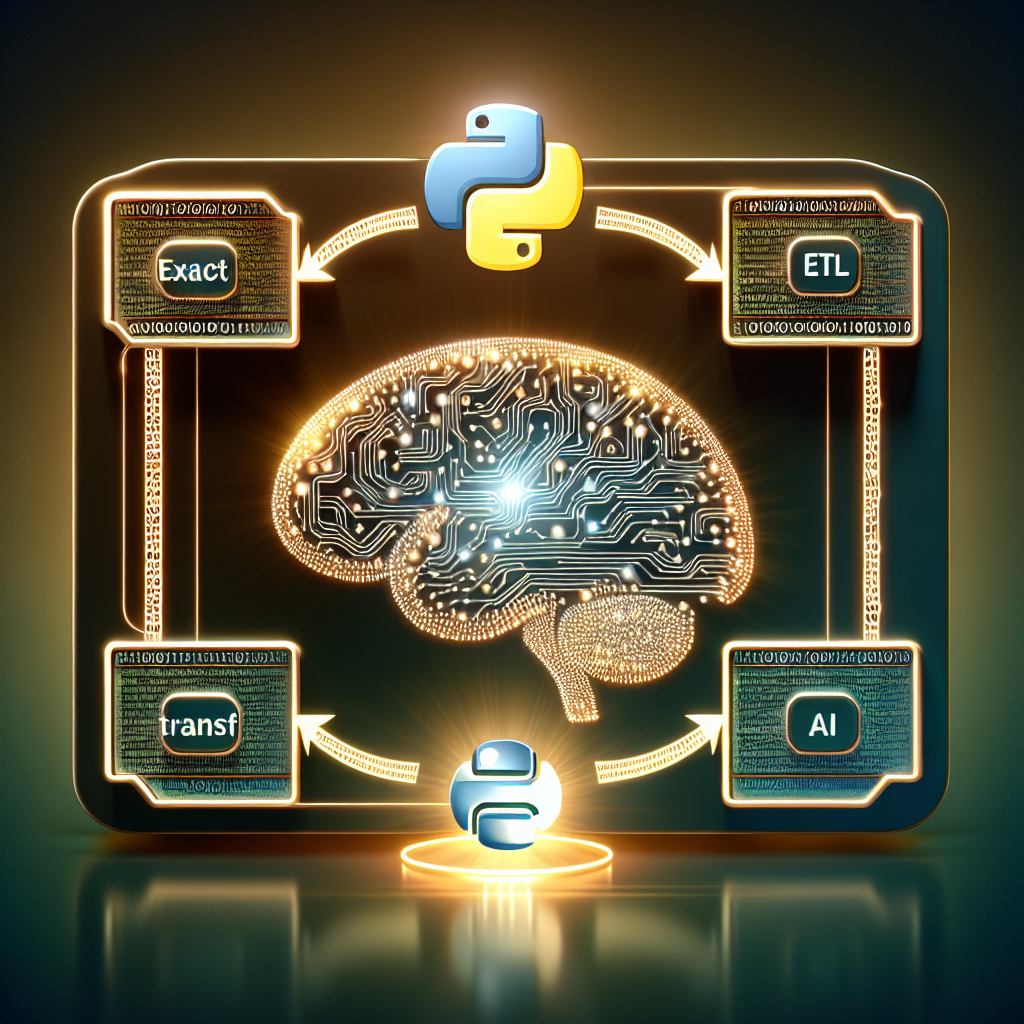 Python y los Esquemas ETL: El Pivote Esencial para la Inteligencia Artificial